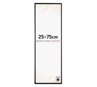 Dutch Frame Factory - Cornice 25x75 cm Nero Lucente - Plastica