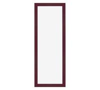 Dutch Frame Factory - Cornice 25x75 cm - Vino Rosso Spazzato - Cornice per foto in MDF con vetro plastico Antiriflesso - Cornice portafoto 25x75 cm - Benno