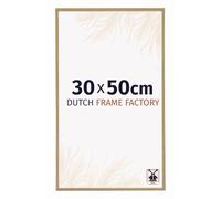Dutch Frame Factory - Cornice 30x50 cm - Faggio Chiaro - Cornice per foto in Plastica con vetro plastico Antiriflesso - Cornice portafoto 30x50 cm - Easy