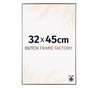 Dutch Frame Factory - Cornice 32x45 cm - Champagne - Cornice per foto in Plastica con vetro plastico Antiriflesso - Cornice portafoto 32x45 cm - Easy