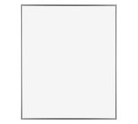 Dutch Frame Factory - Cornice 35x45 cm - Argento Lucente - Cornice per foto in Plastica con vetro plastico Antiriflesso - Cornice portafoto 35x45 cm - Easy