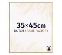 Dutch Frame Factory - Cornice 35x45 cm - Faggio Chiaro - Cornice per foto in Plastica con vetro plastico Antiriflesso - Cornice portafoto 35x45 cm - Easy