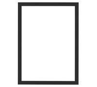 Dutch Frame Factory - Cornice 42x59,4 cm - Grana Di Legno Nero - Cornice per foto in MDF con vetro plastico Antiriflesso - Cornice portafoto 42x59,4 cm - Colonia