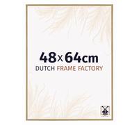 Dutch Frame Factory - Cornice 48x64 cm - Faggio Chiaro - Cornice per foto in Plastica con vetro plastico Antiriflesso - Cornice portafoto 48x64 cm - Easy