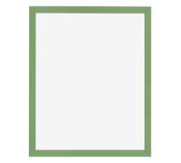 Dutch Frame Factory - Cornice 50x65 cm - Verde - Cornice per foto in MDF con vetro plastico Antiriflesso - Cornice portafoto 50x65 cm - Benno
