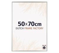 Dutch Frame Factory - Cornice 50x70 cm - Champagne - Cornice per foto in Plastica con vetro plastico Antiriflesso - Cornice portafoto 50x70 cm - Easy