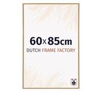 Dutch Frame Factory - Cornice 60x85 cm - Faggio Chiaro - Cornice per foto in Plastica con vetro plastico Antiriflesso - Cornice portafoto 60x85 cm - Easy