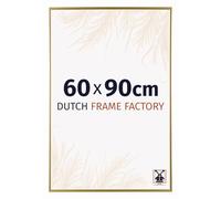 Dutch Frame Factory - Cornice 60x90 cm - Oro - Cornice per foto in Plastica con vetro plastico Antiriflesso - Cornice portafoto 60x90 cm - Easy