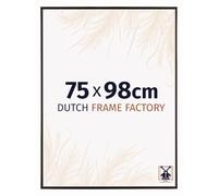 Dutch Frame Factory - Cornice 75x98 cm Antracite - Plastica | Vetro acrilico antiriflesso, Montaggio a parete, Adatta per foto, poster o puzzle, Made in Holland
