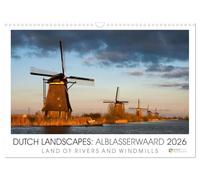 Dutch Landscapes: Alblasserwaard 2026 (Wall Calendar 2026 DIN A3 landscape), CALVENDO 12 Month Wall Calendar: Land of Rivers and Windmills