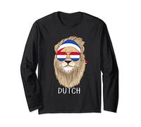 Dutch Netherlands Flag Dutch Heritage Netherlands Pride Maglia a Manica