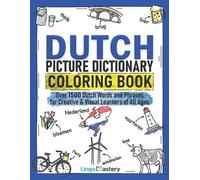 Dutch Picture Dictionary Coloring Book (Tascabile) Color and Learn