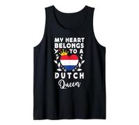 Dutch Queen Dutch Wife Girlfriend Netherlands Flag Canotta