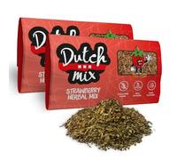 Dutch Strawberry Blend - Stemless and Natural - 100g Smooth herb blend