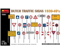 MINI ART 1/35 DUTCH TRAFFIC SIGNS 1930-40S