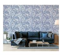 DUTCH WALLCOVERINGS Carta da Parati Liquid Marble Blu