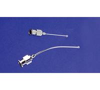 dutscher 075472 Aiguille D 'intubation, forme droite, Ø mm x h = 0,71 mm x 25,2 mm (Pack de 12)