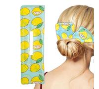 Dutt-Haarmacher - Bigodini da 28 x 7 x 0,5 cm con clip e pin, strumento flessibile per lo styling per capelli per una presa sicura | Semplice twister per acconciatura morbida