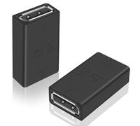Duttek Accoppiatore Displayport, adattatore Displayport femmina a femmina, 8 K a 60 Hz, supporta DP 1.4 per computer portatili (confezione da 2)