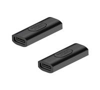 Duttek Adattatore USB C femmina a femmina da 240 W (confezione da 2), accoppiatore USB C 40 Gbps, display video 8K a 60 Hz, compatibile con Switch, tablet, iPad, MacBook, Thunderbolt 4/3