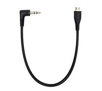 Duttek - Cavo audio da micro USB maschio a 3 poli 3,5 mm DC maschio, cavo AUX da 0,3 m, colore: Nero