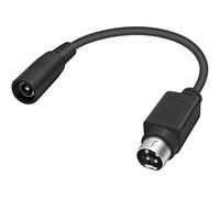 Duttek Cavo di alimentazione da CC a 4 pin, DC5,5 x 2,1 mm femmina a 4 pin maschio cavo di alimentazione per DVR, stampante termica di codici a barre, TV LCD, 15 cm