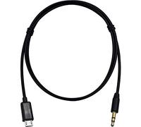 Duttek cavo micro usb a jack 3.5 maschio, placcato in oro 3 poli Cavo da 3,5 mm maschio a micro USB Maschio AUX Uscita audio Cavo audio Jack audio (1M / 3,3Ft)