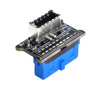 Duttek Convertitore da USB 3.0 a tipo E a 90 gradi, adattatore per scheda madre USB C ad angolo retto da femmina a 90 gradi, adattatore per scheda madre USB C ad angolo retto, 5 Gbps Fix Nessuna porta