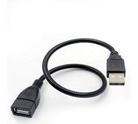 Duttek USB 2.0 Tipo A Maschio a Femmina Jack Sync Dati Estensione flessibile Cavo a collo di cigno 30CM