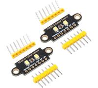 DUTTY Modulo di rilevamento luminoso RGB IIC 2pcs del sensore di riconoscimento di colore TCS34725