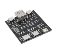 DUTTY Tester cavo USB, scheda di rilevamento cavo dati, tester cavo dati USB - C, micro USB, scheda di rilevamento cavo Lightning micro - mini