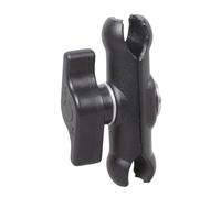 Duty 17 mm doppia presa prolunga braccio adattatore adatto per action camera biciclette moto staffe di navigazione staffa di navigazione compatibile fotocamera clip