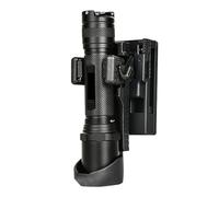 Duty Belt - Flash - Supporto per bruciatore Regolabile, Multiuso - Montaggio Torcia Portatile con Chiusura Rapida | Professionale per funzionari di Polizia Sceriffo Siche