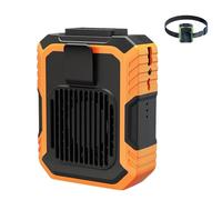 Duty Cooler Work Fan, Portable Waist Clip Fan Rechargeable with Light, Belt Clip Fans for Outdoor, Camping, Workouts, Travel, and Daily Use
