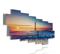 duudaart Quadro Mare 82 Moderno Multilivello Paesaggi Grande