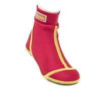 Duukies Coco, Calzini da Spiaggia Bambino, Rosa/Giallo, 32/33