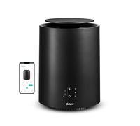 Duux Threesixty 2 Riscaldamento in ceramica a 360° - Riscaldamento supplementare - Riscaldamento soffiante programmabile - Radiatore silenzioso - Riscaldatore elettrico economico con potenza di 1800 W