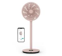Duux Whisper Flex 2 Smart Fan - Silenzioso 13 dB - Modalità Notte & Timer - Regolabile in altezza (54 - 92 cm) - Efficienza energetica a partire da 2 W - Controllo tramite app e telecomando - Soft
