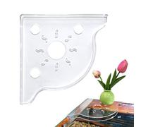 Duvcoywae Portapiante Angolare per Acquario,Impermeabile | Ripiano Angolare Per Acquario Senza Cornice - Per Abitanti Urbani Amanti Degli Animali Domestici Proprietari Casa Salotto Balcone