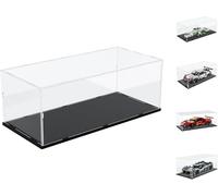 DuvinDD Vetrina in acrilico per Lego Technic 42156 42125 42096, 55 x 25 x 20 cm, nero