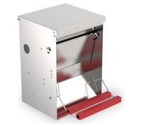 Duvo+ Ciotola Automatica Per Cibo Galvanizzata, Diverse Dimensioni, NUOVO