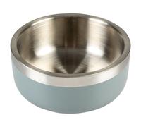 Duvo+ Ciotola In Acciaio Grigio, Heavy Fix Antiscivolo Per Cani, Ciotola Robusta