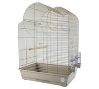 Duvo+ Gabbia Per Uccelli Eliza Mocha 54x34x75 Cm Per Canarini E Pappagalli
