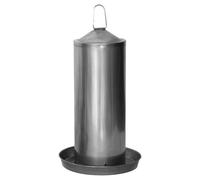 Duvo + Inox Ciotola Per L'Acqua Polli,Robusto & Resistente Ai Raggi UV,Fresco