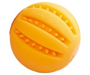 Duvo + LED Flash Palla Gioco per Cane USB Arancione 6,4cm Durevole &