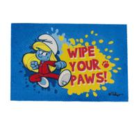 Duvo+ Tappetino I Puffi Per Interni 60x40 Cm Puffetta Blu Antiscivolo