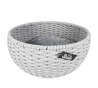 duvoplus 675-460245 - Cestino Rotondo in Corda di Cotone, 2247 g, Colore: Grigio