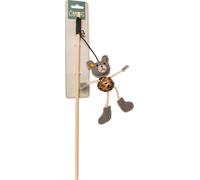 Duvoplus Canvas - Bastoncino da Gioco con Orso Marrone/Grigio, 40 x 11,5 x 3,5 cm - 1 pz.