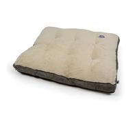 duvoplus Cesto Ovale in Pile Ergo L, 85 x 68 x 20 cm, Grigio/Bianco