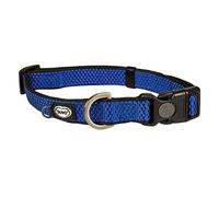 duvoplus, Collana confortevole e contemporanea GA mme EXPLOR East, collare in nylon resistente e impermeabile 20-35 cm/15 mm Blu, per cane, collare impermeabile, qualità durevole